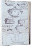 Pages from the Original Drawing Book of the Leeds Pottery manufacturers Hartley & Green by Anonymous