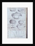 Pages from the Original Drawing Book of the Leeds Pottery manufacturers Hartley & Green by Anonymous