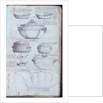 Pages from the Original Drawing Book of the Leeds Pottery manufacturers Hartley & Green by Anonymous