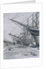 East India and West India Docks: Sailing Ships by Thomas Robert Way