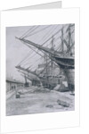 East India and West India Docks: Sailing Ships by Thomas Robert Way