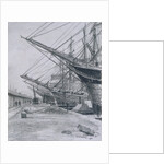 East India and West India Docks: Sailing Ships by Thomas Robert Way