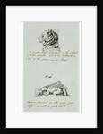Lion and Griffin by Charles Heathcote Tatham