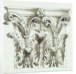 Corinthian pilaster capital by Charles Heathcote Tatham
