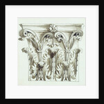 Corinthian pilaster capital by Charles Heathcote Tatham