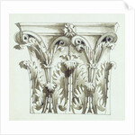 Corinthian pilaster capital by Charles Heathcote Tatham