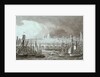 A View of Old London Bridge by John Glover
