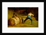 The Wood Sawyers by Jean-Francois Millet