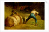 The Wood Sawyers by Jean-Francois Millet