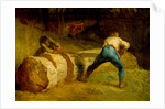 The Wood Sawyers by Jean-Francois Millet