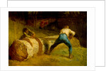 The Wood Sawyers by Jean-Francois Millet