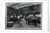 Loading up new matresses for delivery in the yard of Torrington Place by Unknown