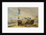 Boats with Fishermen by Joseph Mallord William Turner