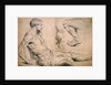 Studies for Figures for The Miracles of St Francis Xavier by Peter Paul Rubens