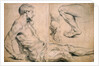 Studies for Figures for The Miracles of St Francis Xavier by Peter Paul Rubens