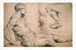 Studies for Figures for The Miracles of St Francis Xavier by Peter Paul Rubens
