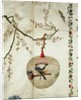 Bird Cage with Finches by Anonymous