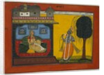 The Tearful Radha. Basohli, India, late 17th century by Unknown