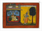The Tearful Radha. Basohli, India, late 17th century by Unknown