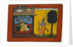 The Tearful Radha. Basohli, India, late 17th century by Unknown