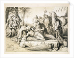 Queen Eleanor Sucking the Poisoned Wound of King Edward I by John Linnell II