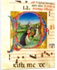 Initial letter P, depicting The Martyrdom of St Peter by Anonymous