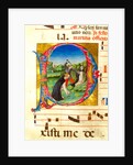 Initial letter P, depicting The Martyrdom of St Peter by Anonymous