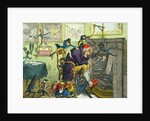 The Blue Devils..!! by George Cruikshank