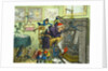 The Blue Devils..!! by George Cruikshank