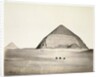 The Pyramids of Dahshoor from The South West by Francis Frith & Co.