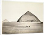 The Pyramids of Dahshoor from The South West by Francis Frith & Co.
