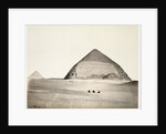 The Pyramids of Dahshoor from The South West by Francis Frith & Co.