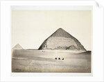 The Pyramids of Dahshoor from The South West by Francis Frith & Co.