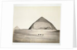The Pyramids of Dahshoor from The South West by Francis Frith & Co.