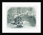 An Egyptian turner at work in the Paris Exhibitio by Anonymous