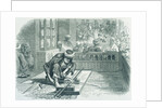 An Egyptian turner at work in the Paris Exhibitio by Anonymous