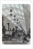 The interior view of one of the galleries at the Exposition de l'Industrie Universelle by Anonymous