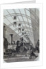 The interior view of one of the galleries at the Exposition de l'Industrie Universelle by Anonymous