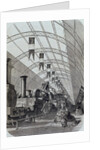 The interior view of one of the galleries at the Exposition de l'Industrie Universelle by Anonymous