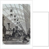 The interior view of one of the galleries at the Exposition de l'Industrie Universelle by Anonymous
