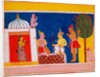 Hanuman and other Monkeys in conversation with Rama by Unknown