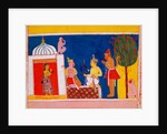 Hanuman and other Monkeys in conversation with Rama by Unknown