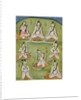 Shiva in eight yogic postures. Murshidabad, India, late 18th century by Unknown