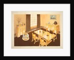 Design for a Dining Room by G.H. Wooler