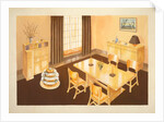 Design for a Dining Room by G.H. Wooler