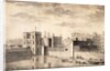 Prospect of the Entrance of the Tower of London by Paul Sandby
