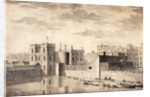 Prospect of the Entrance of the Tower of London by Paul Sandby