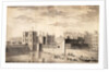 Prospect of the Entrance of the Tower of London by Paul Sandby