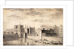 Prospect of the Entrance of the Tower of London by Paul Sandby
