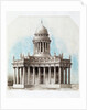 Architectural design for a building in classical style by Samuel Huggins